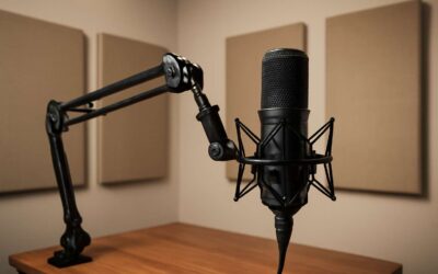 Upgrade Your Studio with a rugged microphone boom stand for flawless recording.