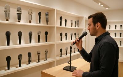 Top picks at a microphone shop near me for studio-quality sound